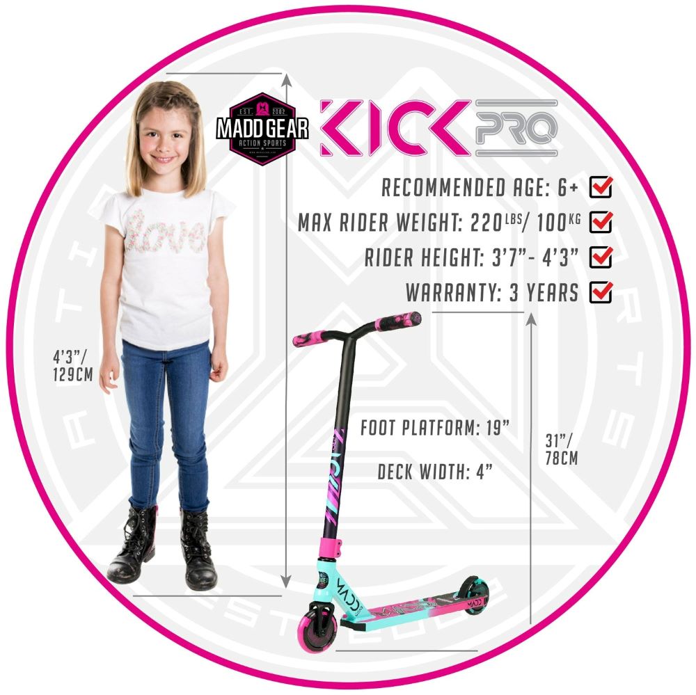 Madd Gear MGP Kick Pro Scooter