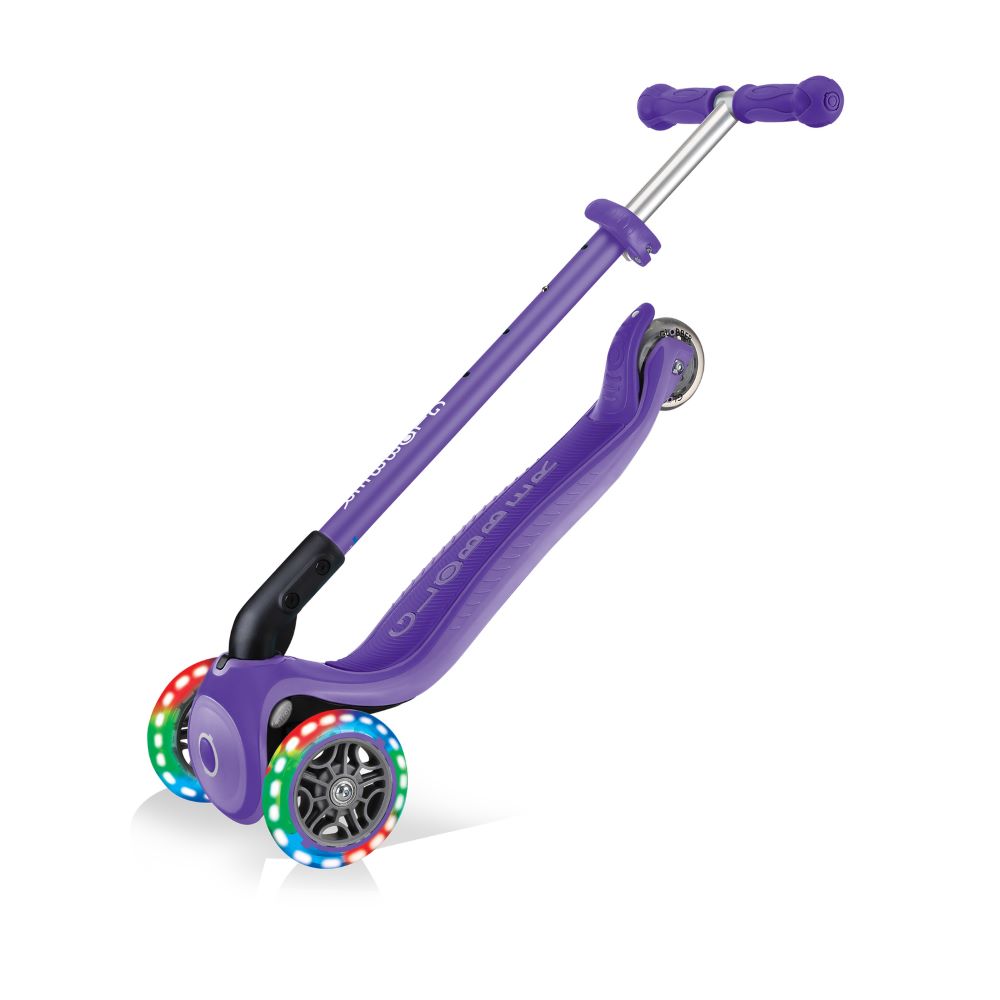 Globber Primo Foldable Plus Scooter, W Light Up Wheels