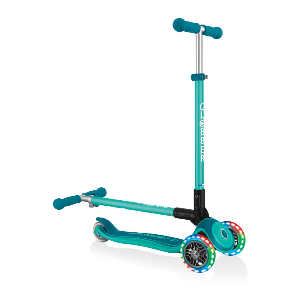 Globber Primo Foldable Plus Scooter, W Light Up Wheels