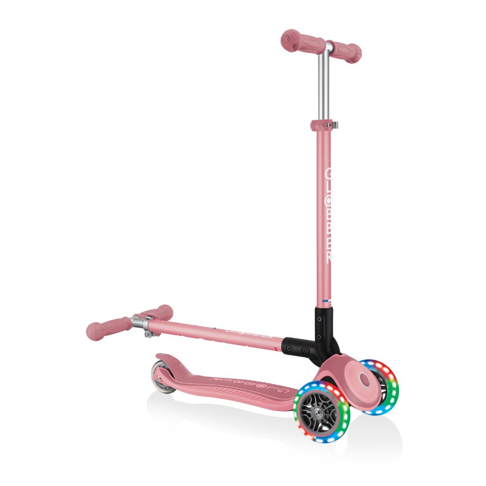 Globber Primo Foldable Plus Scooter, W Light Up Wheels