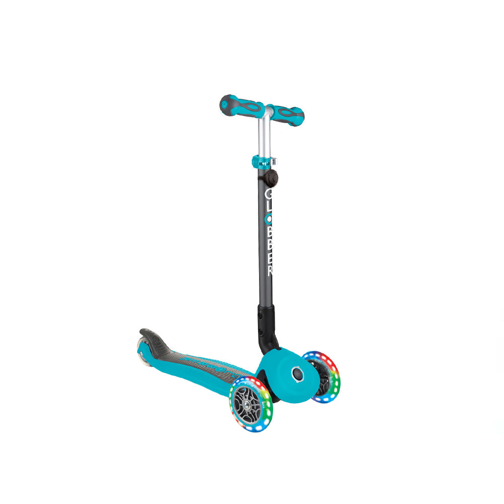 Globber Go Up Deluxe Convertible Scooter W Light Up Wheels