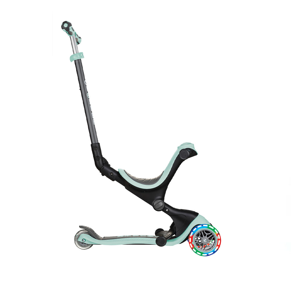 Globber Go Up Deluxe Convertible Scooter W Light Up Wheels