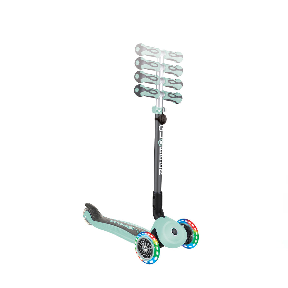 Globber Go Up Deluxe Convertible Scooter W Light Up Wheels