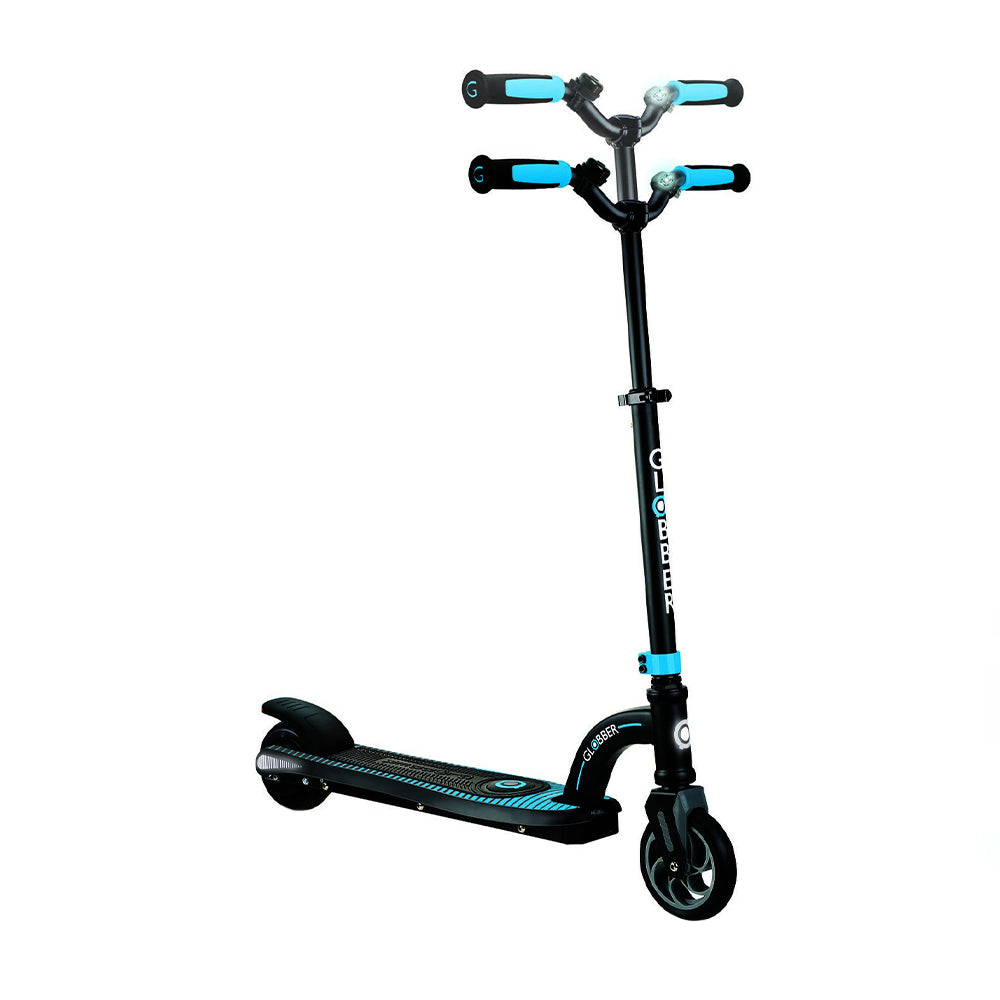 Globber One K E-motion 10 Black/sky Blue