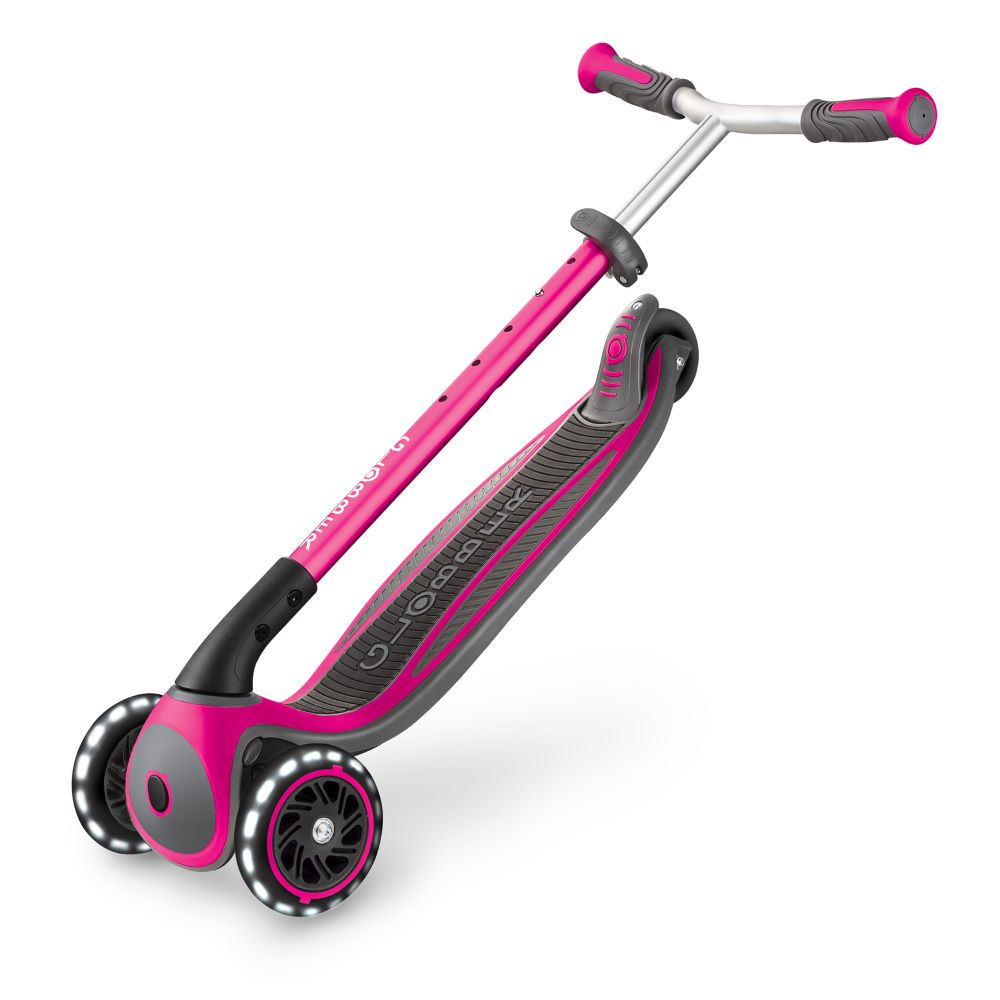 Globber Master Foldable Scooter W/lights