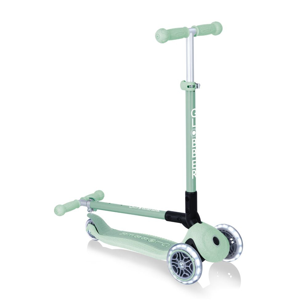 Globber Ecologic Primo Foldable Scooter With Lights