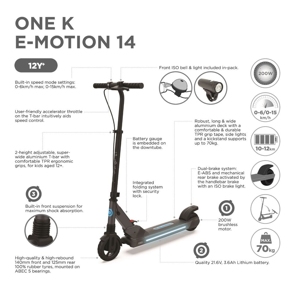 Globber E-motion 14 Electric Scooter