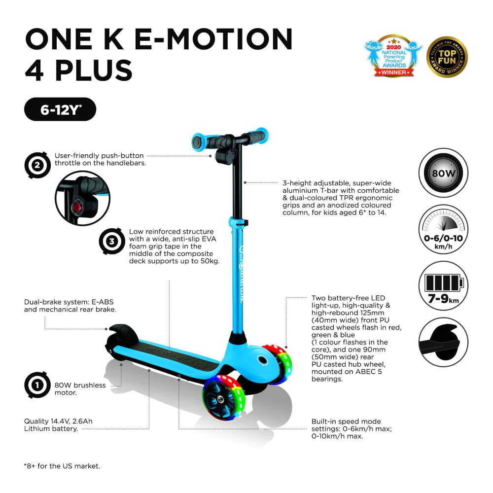 Globber One K E-motion 4 Plus Electric Scooter