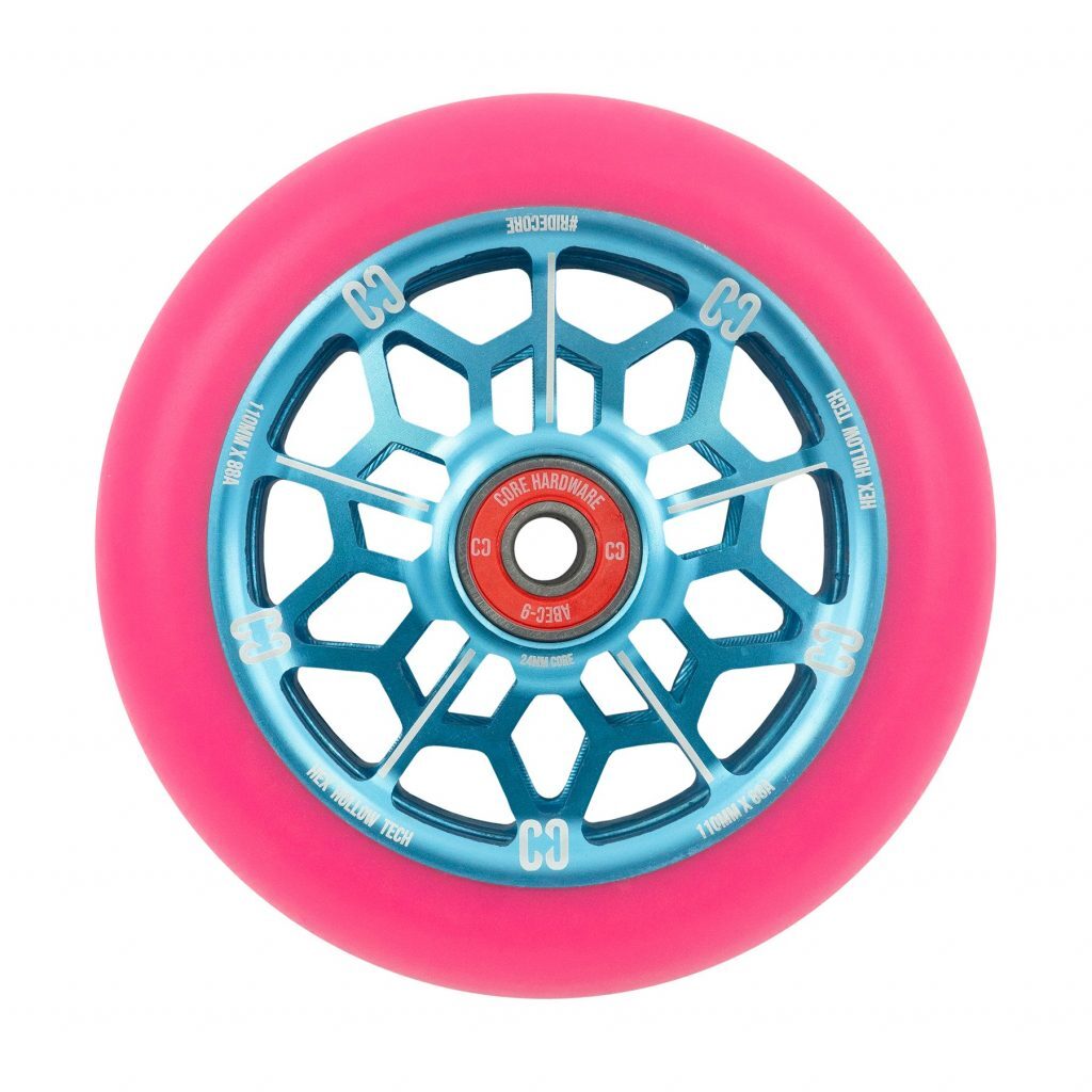 Core Hex Hollow Stunt Scooter Wheel 110MM -(Single Wheel)