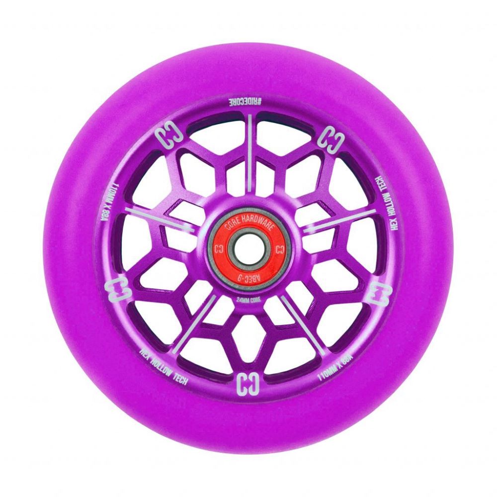 Core Hex Hollow Stunt Scooter Wheel 110MM -(Single Wheel)