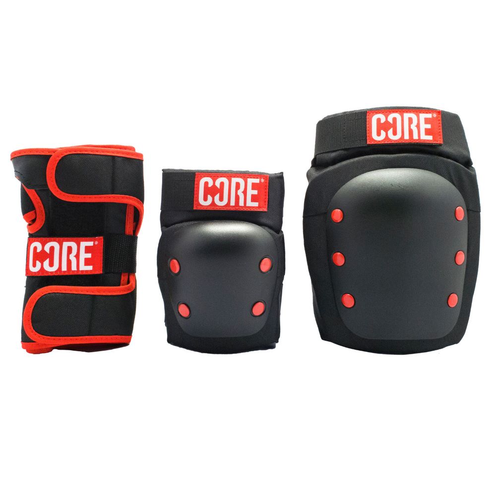 Core Protection Triple Pad Set - Knee/elbow/wrist